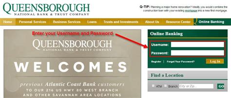 queensborough bank online banking.